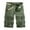 B-Olive Green, variant on Wyobmus Men's Cargo Shorts Casual Ripstop Hiking Shorts Loose Fit Multi Pockets Running Joggers Outdoor Cropped Cargo Shorts A-Black