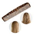 thumbnail image 5 of Unique Bargains 1 Pc Little Tooth Hair Comb Brown Acetate Sheet, 5 of 5