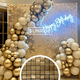thumbnail image 3 of Panel 4D "Sunrise" , Shimmer Wall, Panel Decorativo, lentejuelas ,30x30cm Caja Con 30 Piezas, Fondo Negro/Muro para fiesta panel decorativo SUNRISE, 3 of 7