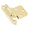 thumbnail image 2 of Amerock BP3428 Polished Chrome 3/8" Partial Inset Traditional Cabinet Door Hinge, 2 of 7