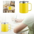 thumbnail image 3 of Fashionable Mug With Large Capacity Car Insulated Cup Made Of Aluminum Alloy Material Leak Proof Design To Go Of Hot And Cold Changes Enjoy A Beautiful Life!, 3 of 3