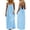 Sky Blue, variant on Qiopertar Summer Dress for Women Backless Spaghetti Strap Sundress Casual Flowy Long Cami Dresses Vacation Beach Party Night Out Fashion Sleeveless, Black 3XL