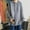 Blue, variant on Hoodies For Men 2021 New Men Casual Patchwork Hooded Top Blouse Sweatshirt With Pockets Coat Gray XXXXXL JE