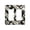 Double Toggle Screwless, variant on Domino Stones Dominoes Dice Game Duplex Blank Wall Plate Decorative Electrical Outlet Light Switch Cover Switchplate