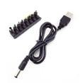 thumbnail image 6 of 8 in 1 DC5V 5.5x2.1mm Power Supply Connectors Cable for Routers Mini Fan Speakers and Other 5V Electronics, 6 of 9