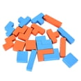 thumbnail image 3 of Block Puzzles, Russian Building Blocks Puzzle Game Interesting Wooden Gift  For Kids Over 3 Years Old, 3 of 8
