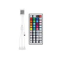 thumbnail image 1 of ZZkhGO 44 Key IR Remote Controller for LED Strip Lights, Infrared Wireless Remote with Receiver for RGB Strips, Multi-Function RGB Controller for DIY Color Brightness Patterns, 1 of 5