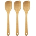 thumbnail image 2 of Wooden Spoons for Cooking Wooden Kitchen Utensils Cooking Spoon Set of 3, 2 of 6