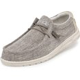 thumbnail image 1 of Hey Dude Mens Wally Woven Loafer - Beige - Size 11, 1 of 6