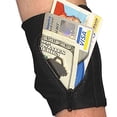 thumbnail image 2 of En Route Travelware 061 3" x 4" Hidden 2-Pocket Arm Band, Black, 2 of 2