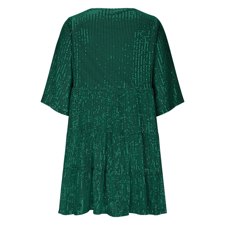 slim fit dress slacks Aurelia Sequin Mini Dress - Lime Green 6