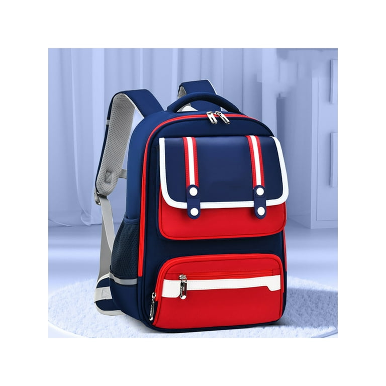 Sanviglor Kids School Bag Multipurpose Backpack Multi Pockets