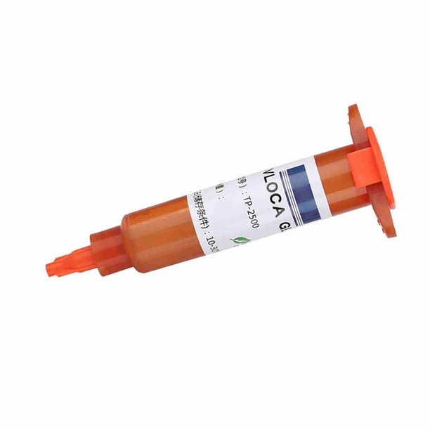 Pegamento UV LOCA, Pegamento UV De Lente De Vidrio Resistente Al Calor, Buen Reemplazo Original Resistente Al Agua Para Teléfonos