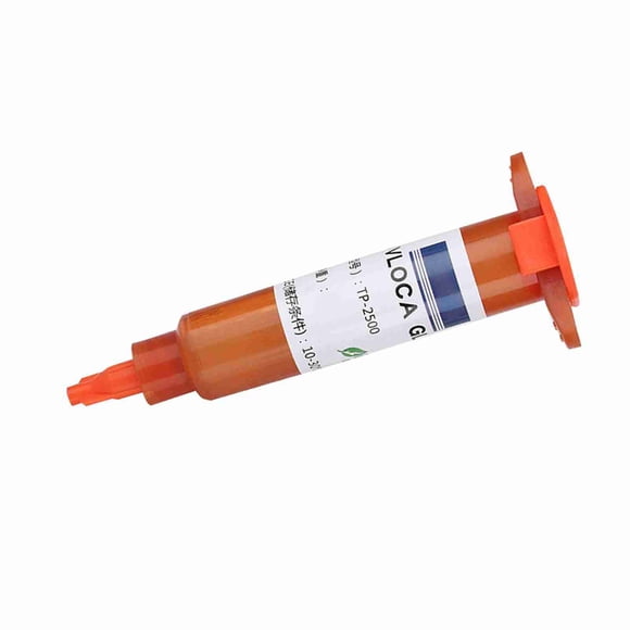 Pegamento UV LOCA, Pegamento UV De Lente De Vidrio Resistente Al Calor, Buen Reemplazo Original Resistente Al Agua Para Teléfonos