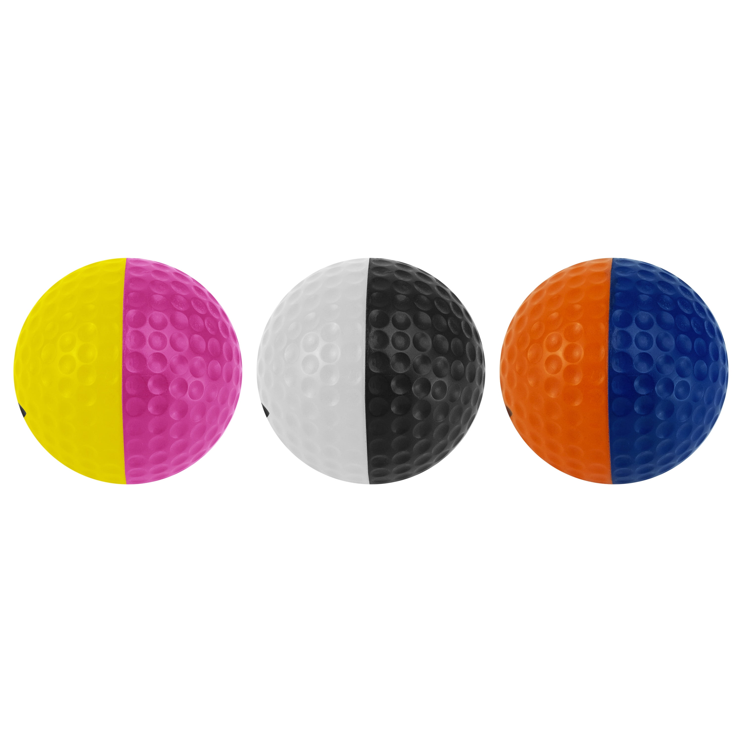 (2 pack) Izzo Golf Tru-Spin Soft Flight Practice Balls, 12 Count