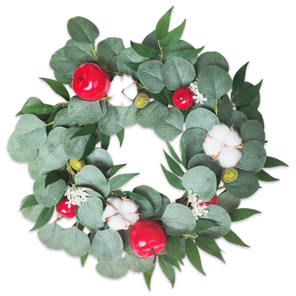 Artificial Wreath Garland Natural Artificial Plants Flower Wall Fence