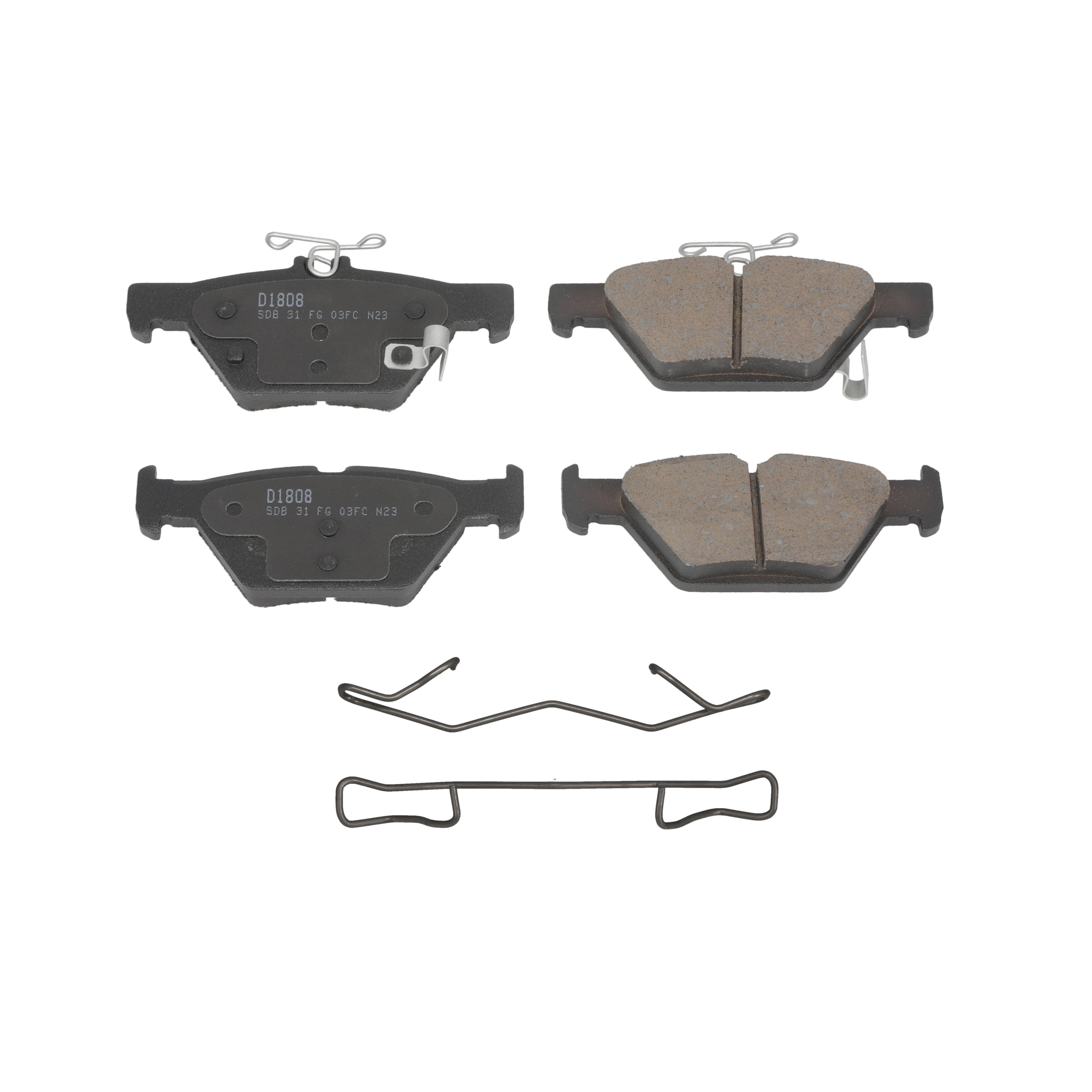 Winstop Brake Pad Set, Rear WS.1808.0.C, Subaru Outback 2022-2015