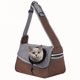 thumbnail image 1 of Laklulu Dog Cat - Bolso bandolera de un solo hombro para mascotas, de malla transpirable, portátil, para viajes, 1 of 5