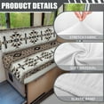 thumbnail image 6 of Uorisanigo Stretch RV Dinette Cushions Covers, Camper Cushion Slipcovers for Dinette Booth Seats Washable Cushion Slipcovers with Elastic Bottom Accessories for Pets,Southwestern Geometric Aztec, 6 of 7