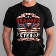 thumbnail image 3 of FLAGWIX 4th of July Gifts, Eagle With American Flag Tee, Veteran Dad T-Shirt VTM89HVN Veteran Grandpa T-shirt, 3 of 6