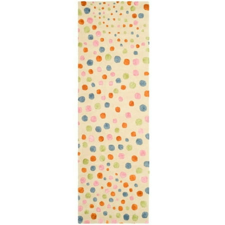 Safavieh Soho Eric Wool Runner Rug, Ivory/Multicolor