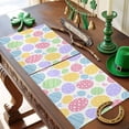 thumbnail image 7 of Easter Eggs Placemats Set of 4 Cute Colorful Spring Love Country Place Mats Indoor Wipeable Table Mats Washable Cloth Dining Table Placemats for Kitchen Holiday Party Home Decor 12x18 Inch, 7 of 7