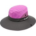 thumbnail image 3 of Minzimin 2 Pack Women Ponytail Summer Sun Hat UV Protection Wide Brim Foldable Safari Fishing Cap, 3 of 7