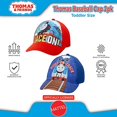 thumbnail image 4 of Mattel Toddler Hat for Boys Ages 2-4, Thomas & Friends Kids Baseball Cap (2 Pack), 4 of 6