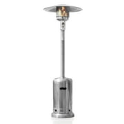 BELLEZE 48,000 BTU LP Propane Gas Outdoor Patio Heater - Stainless Steel