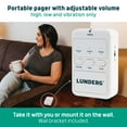 Lunderg Wireless Bed Alarm System & Pager for Seniors Fall Prevention