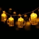 thumbnail image 5 of Irfora 10FT 20LED Navidad Cerveza Jarra Luces de cadena Luces de hadas decorativas Luces colgantes LED Modo de luz intermitente siempre encendida para festivales Fiestas de carnaval de Pascua Irfora Cadena de lámpara, 5 of 7