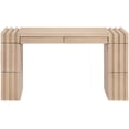 thumbnail image 3 of Meridian Furniture Stanton Table Console en Bois Massif Naturel, 3 of 14