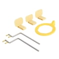 thumbnail image 2 of Posterior Teeth Film Positioner, Yellow Oral X Ray Film Holder Heat Resistant  for All Teeth for Dentists, 2 of 7