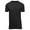 Black, variant on Men's Short Sleeve Crew Neck Modern Fit Cotton Blend Classic Tee (S-3XL)