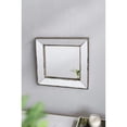thumbnail image 6 of Bed Bath & Beyond 18" Wall Mounted Vintage Style Glass Frame Accent Mirror - Black, 6 of 7