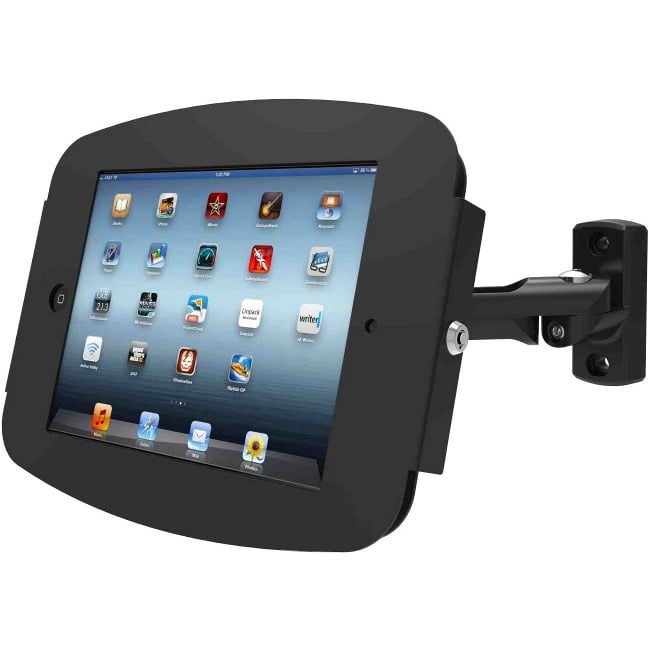 Compulocks Space Swing Arm iPad 12.9" Wall Mount Black Mounting kit
