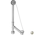 thumbnail image 1 of Westbrass D3242K-05 All Exposed Chain and Stopper Bath Waste and Overflow - Polished Nickel, 1 of 1