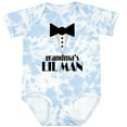 thumbnail image 3 of Inktastic Grandma's Lil Man Boys Baby Bodysuit, 3 of 5