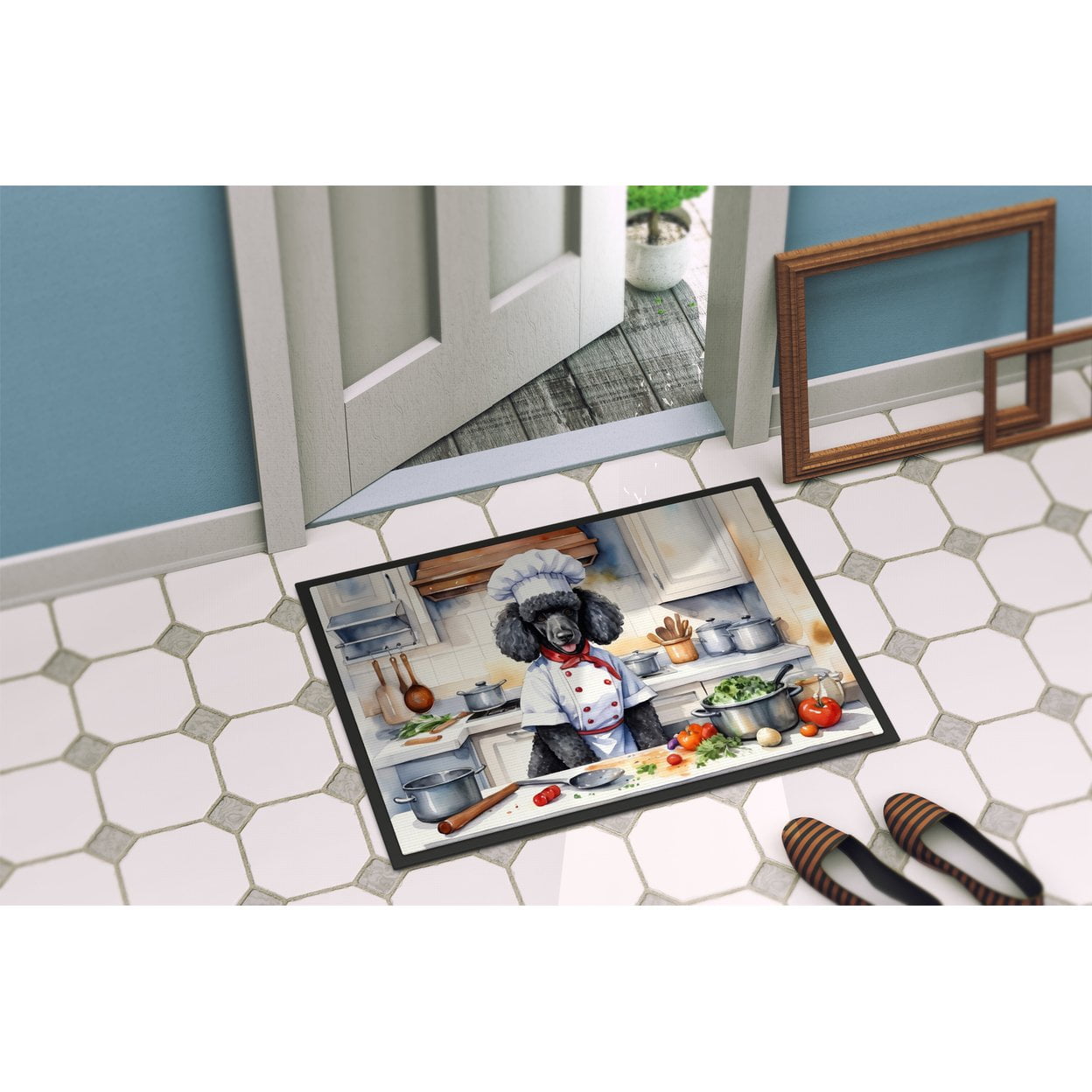 Yorkie Yorkshire Terrier The Chef Doormat