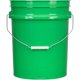 thumbnail image 2 of LZHF 5 Gallon Green Food Grade BPA Free Made in USA Bucket Pail with Airtight Screw On Blue lid(Pack of 2), 2 of 4