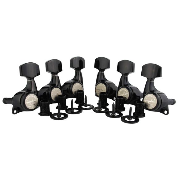 Locking Tuners Guyker, 6 unidades, proporción 1:21 para guitarra eléctrica LP SG