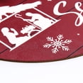thumbnail image 4 of Plaque de Porte en Bois Rouge de Pâques Jésus, 4 of 13