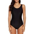 thumbnail image 4 of Women's Athletic Training Gradient Cross Back One Piece Swimsuit Swimwear Bathing Suit, 4 of 7