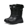 thumbnail image 5 of Snow Boots for Men Outdoor Mid-Calf Winter Warm Snow Shoes with Detachable Insert Liner, 5 of 8