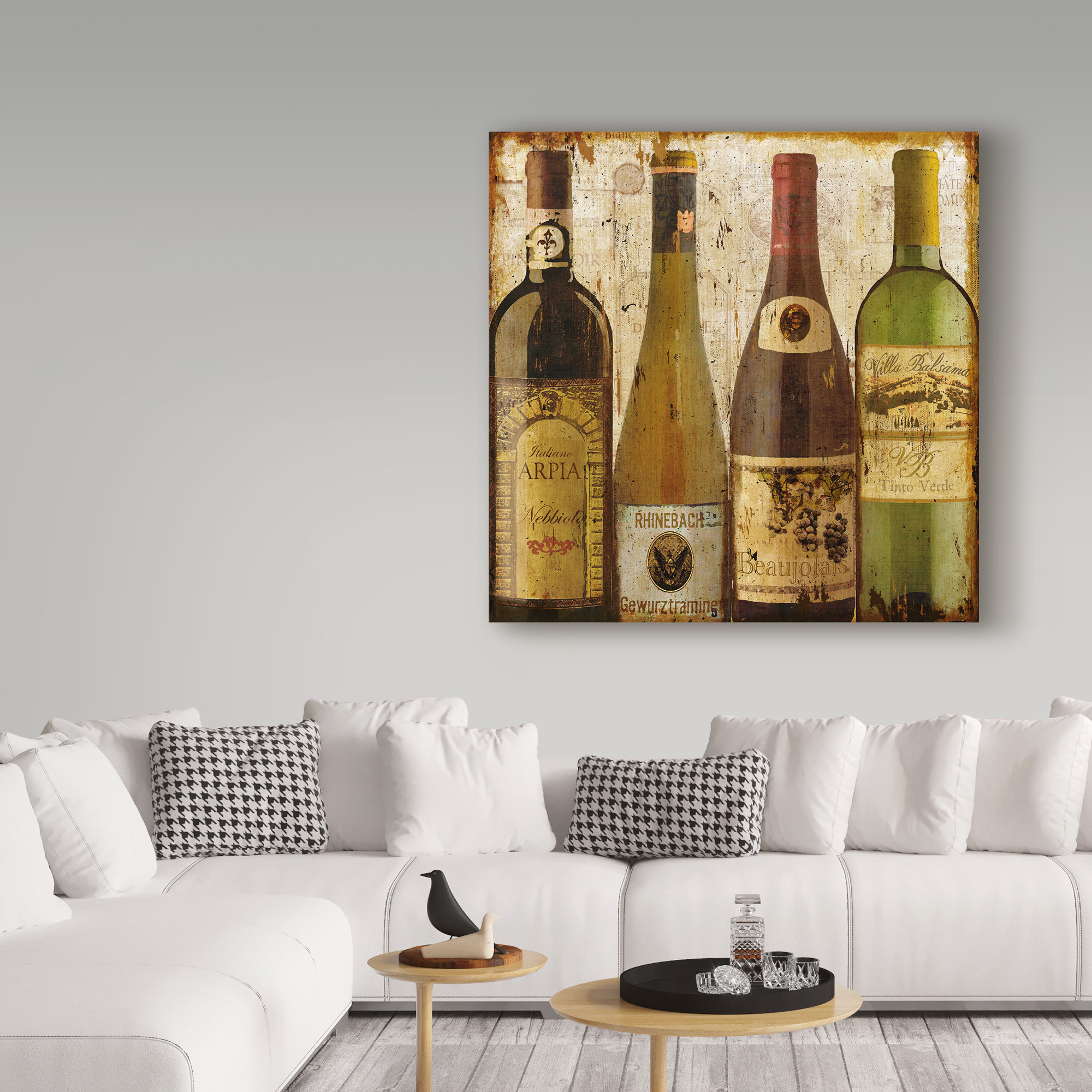 Trademark Fine Art 'Light Wine Samples Of Europe' Canvas Art by Art Licensing Studio