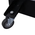 thumbnail image 7 of YANSHE 25 Gallon Low Profile Roll Around Oil Drain Pan With Pump & 7FT Hose, Low Profile & T Folding Handle 18n/min Pump Revolution Speed Rolling Oil Drain Cart For Trucks SUVs, 7 of 7