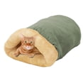 thumbnail image 1 of Cama de gato autocalentable GOOPAWS 4 en 1 Verde salvia 22 x14 x10, 1 of 5