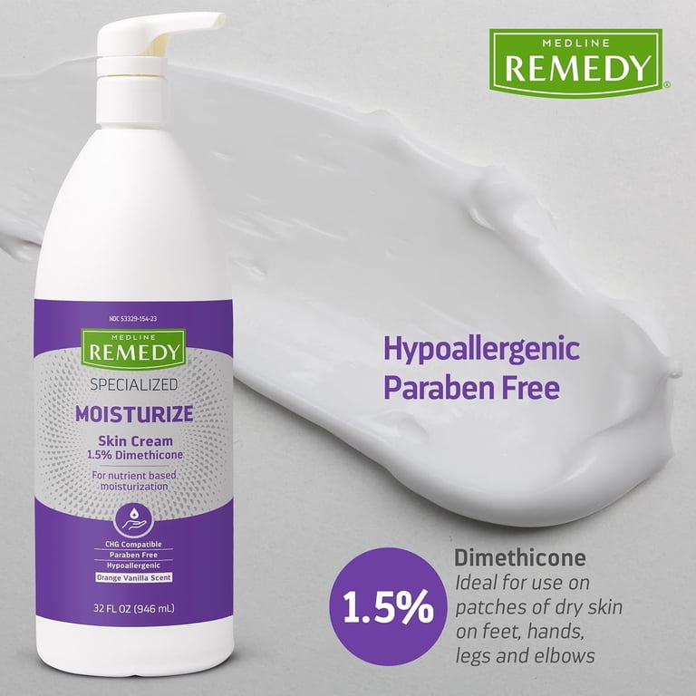 2 pack) Medline Remedy Specialized Moisturizing Skin Cream, Face