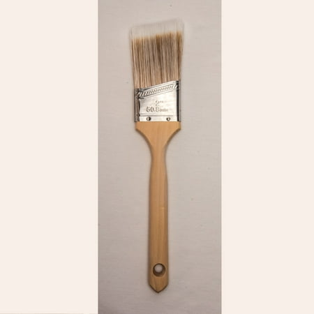 GBS Polyester Paint Brush 2-inch. Premium Angle Sash Paint Brush for Walls, Cutting in, Trim, Edge, Stain, Cabinet, Deck, Fence, Home, House Interior and Exterior. for Professionals and DIY