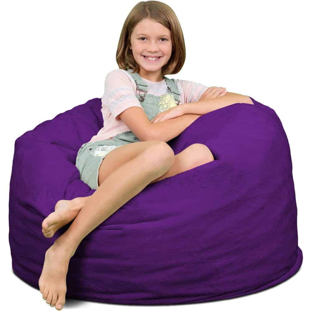 Ultimate Sack 3000 (3 ft.) Bean Bag Chair in Multiple Colors Giant FoamFilled Furniture